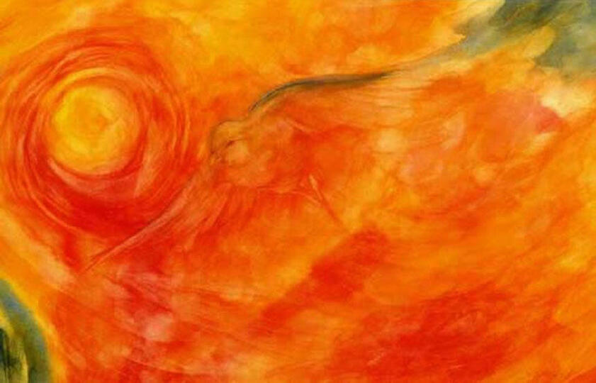 Volo - Acquarello cm. 35x50 (VENDUTO)