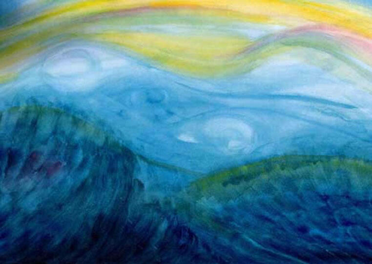 Paesaggio - Acquarello cm. 35x50