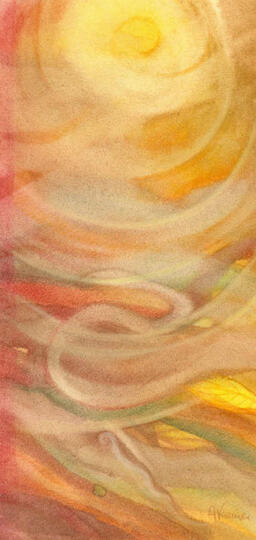 Animali - Acquarello, pastello cm. 15x7