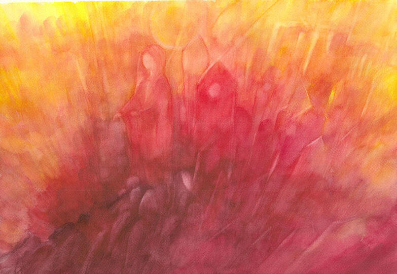 Santa Lucia - Acquarello cm. 35x50