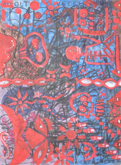 Dipinto, tecnica mista